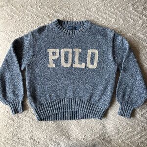 Polo Ralph Lauren Blue Crewneck Sweater M